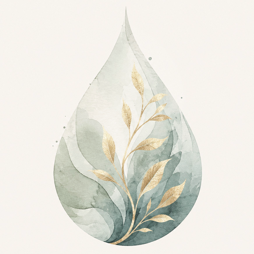 Living Water Waterdrop Logo